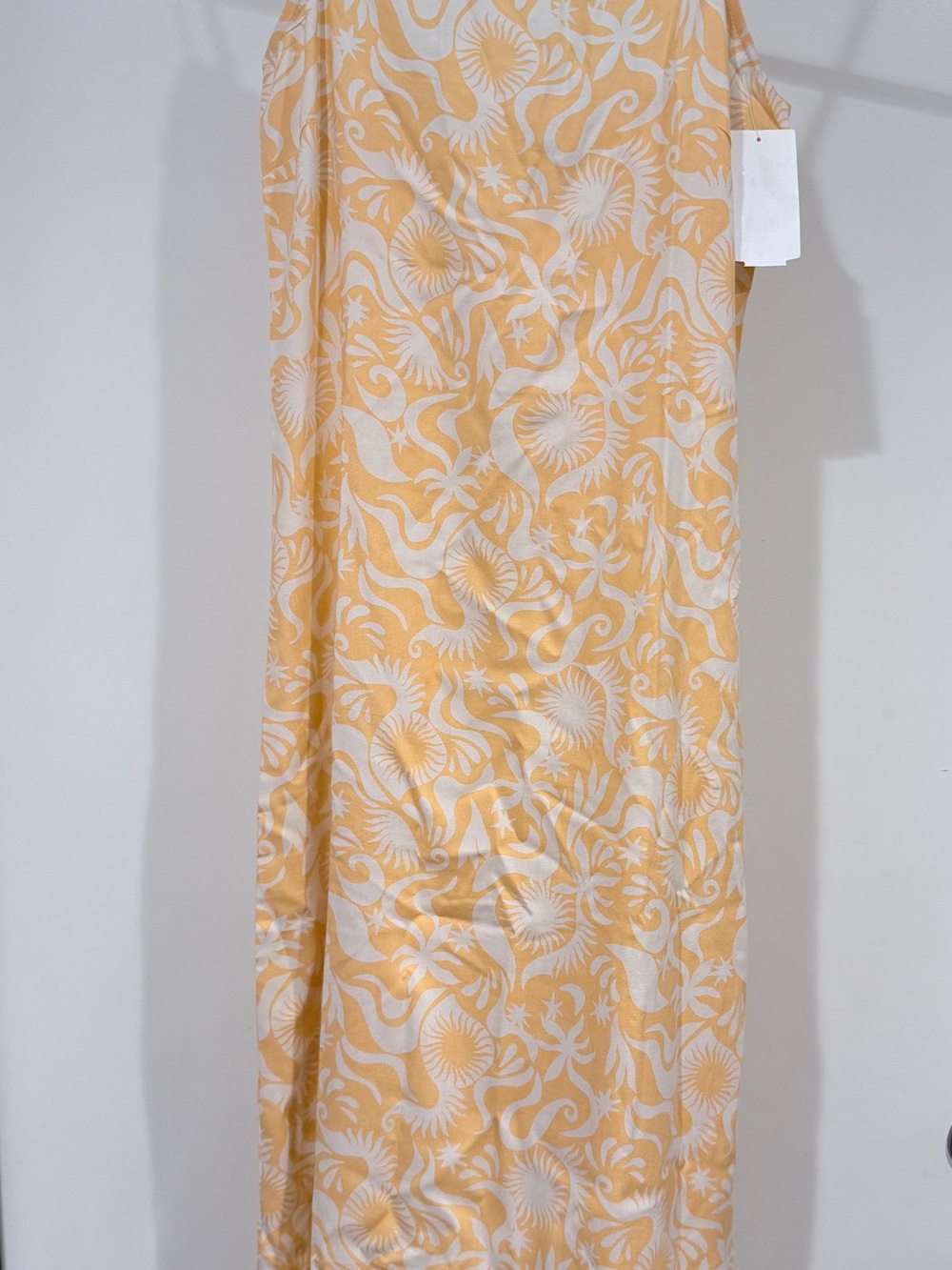 Billabong Peach and White Floral Slip Dress - Picture 2 of 4